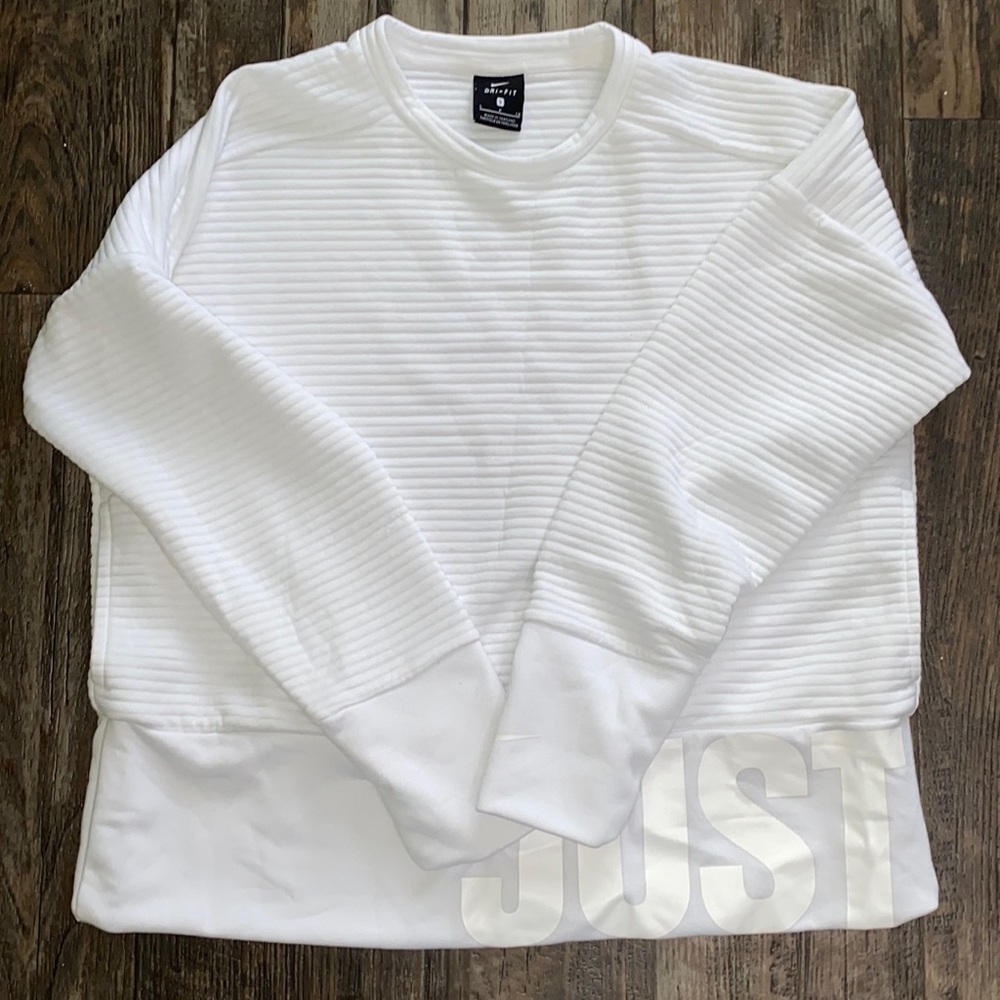 🔥Nike Sweater Sport GYM White Top Sport